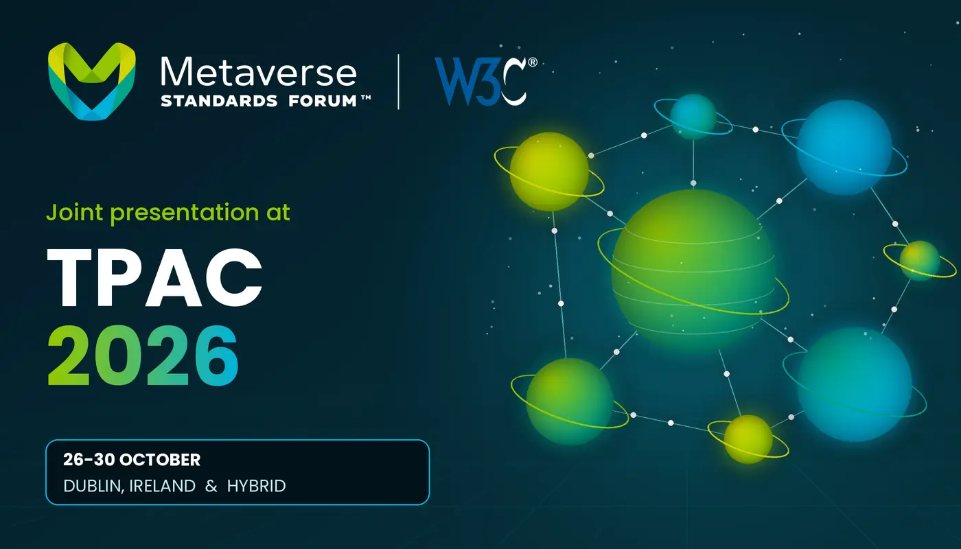 Join us for a joint session at W3C's TPAC